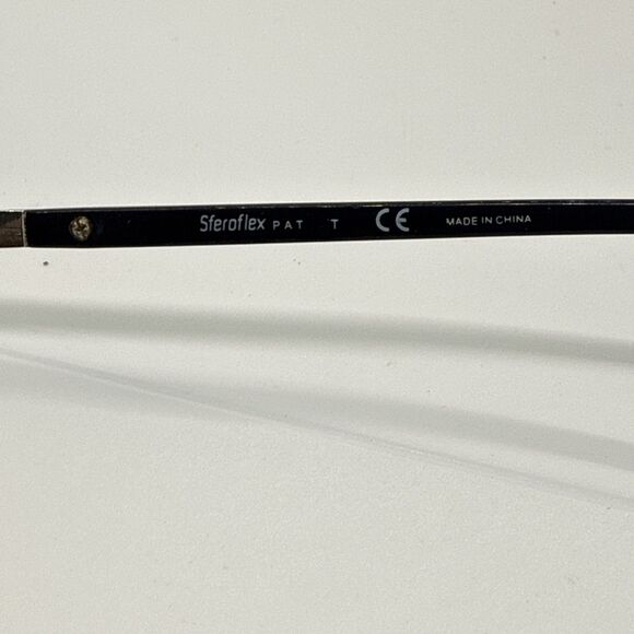 Sferoflex Eyeglasses Frame 2265 268 Unisex Adult Silver Full Rim 53-17-140 - Picture 7 of 10